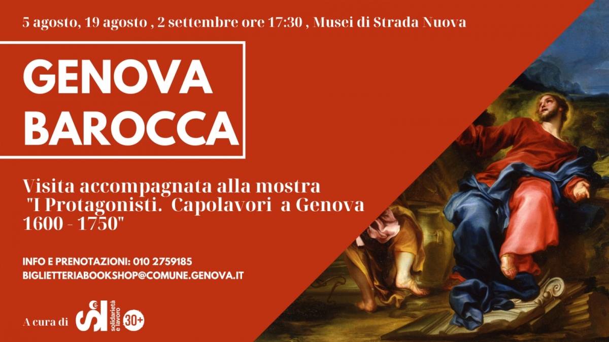 Genova Barocca, Musei di Strada Nuova. Solidarietà e Lavoro, 3 giorni alle 17.30
